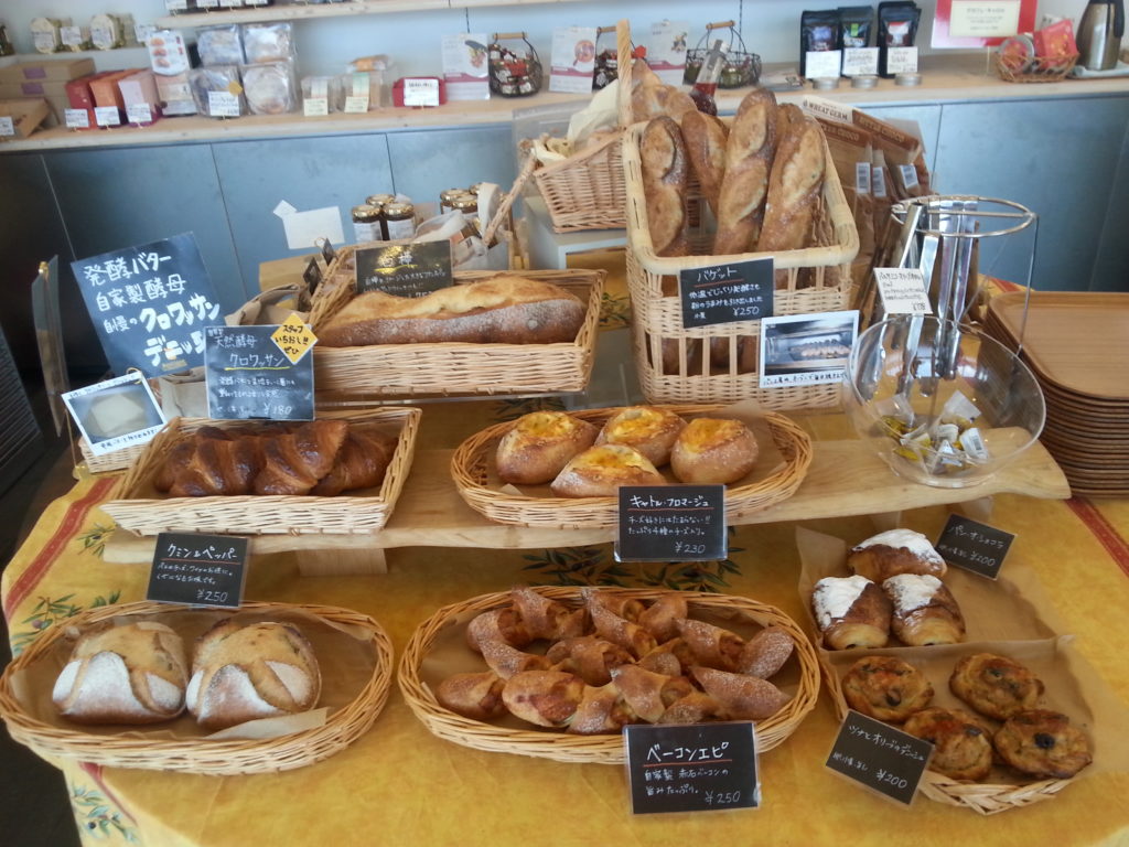 Delicious pastries at the Lupicia Boutique