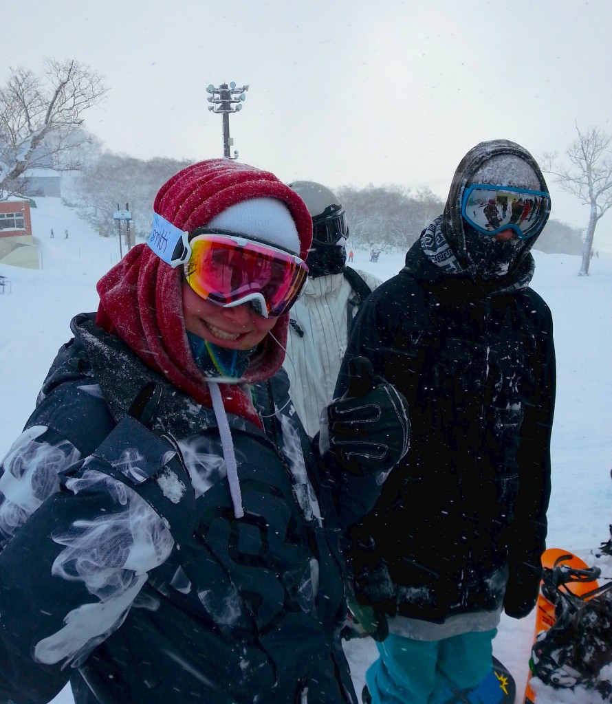 We were all up bright and early, eager to get into the 40cm of fresh pow