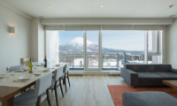 Niseko Landmark View Two Bedroom Premium Living and Dining Area | Upper Hirafu