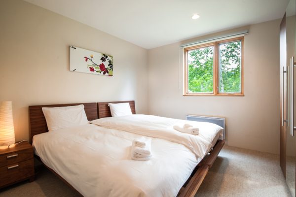 The Chalets at Country Resort Nagatoro Bedroom with Window | West Hirafu