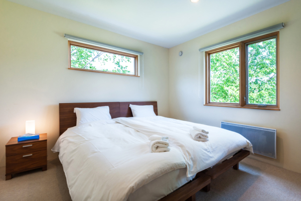 The Chalets at Country Resort Towada Bedroom with Window | West Hirafu