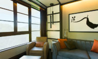 Kasara Townhouses Lounge Area with Window | Niseko Village
