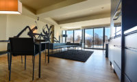 Muse Niseko Living and Dining Area with Mountain View | Middle Hirafu
