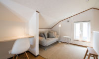 Kuma Cabin Bedroom with Study Table and Sofa | Lower Hirafu