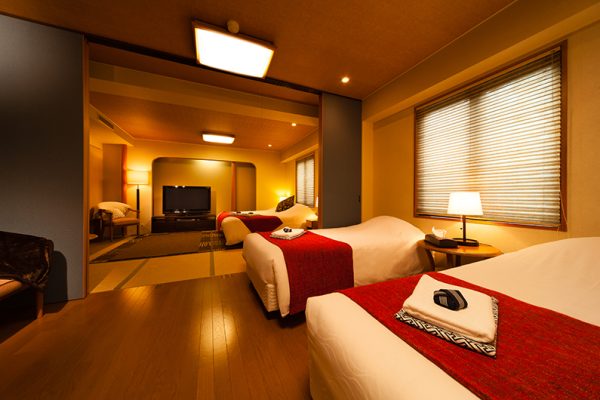 Hakuba Springs Hotel Family Suite with Wooden Floor | Happo Village