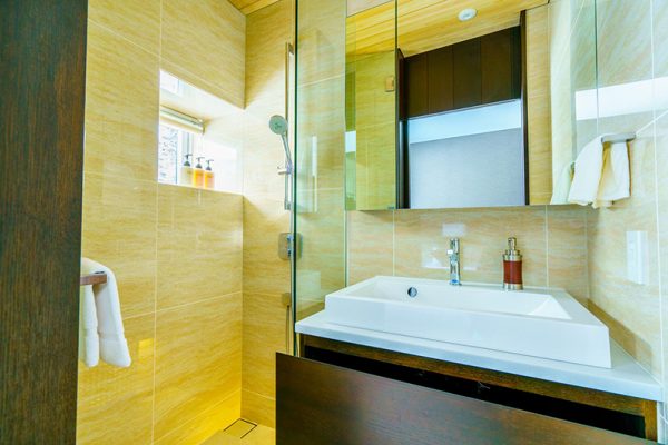 Mountain Side Bathroom with Shower | Upper Wadano