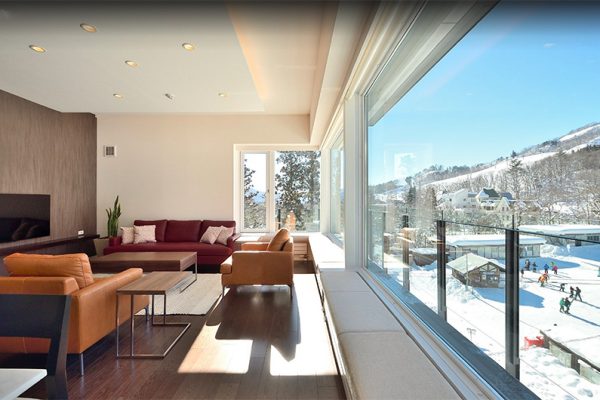 Mountain Side Living Area with TV | Upper Wadano