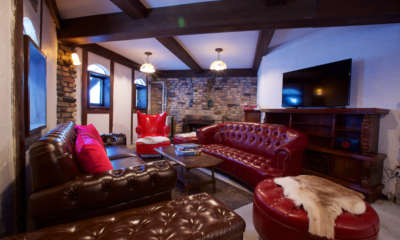 Chalet Hakuba Lounge Area with TV | Upper Wadano