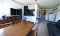 Ramat Niseko Living and Dining Area with TV | East Hirafu