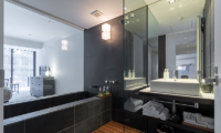 The Vale Niseko Bathroom with Stone Bath Tub | Upper Hirafu