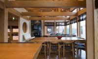 Chalet Mi Yabi Dining Area with Wooden Floor | Lower Hirafu