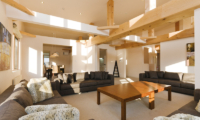 Gondola Chalets Five Bedroom Apartment Living Room Design | Upper Hirafu