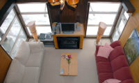 Jurin Cottage Living Area Top View | East Hirafu