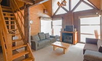Jurin Cottage Living Area with TV | East Hirafu