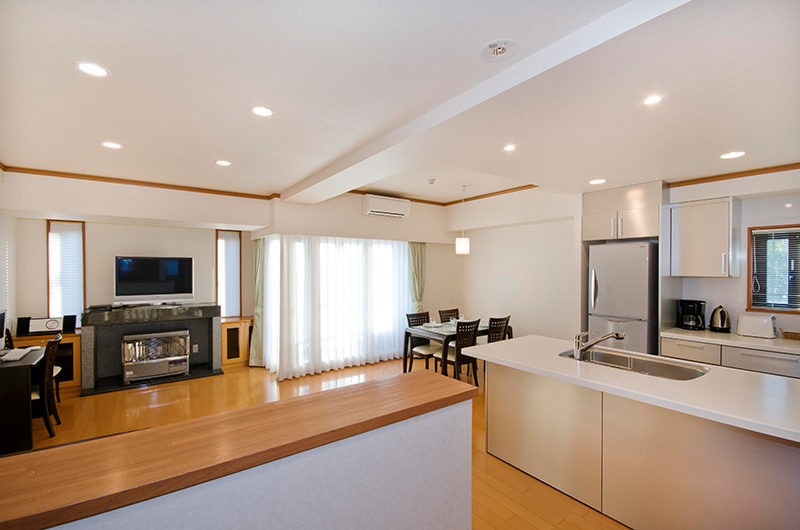 Mountainside Palace Kitchen Living and Dining Area | Upper Hirafu