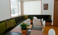 Shirokuma Chalets Dining Area with Wooden Floor | Middle Hirafu