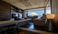 Suiboku Living and Dining Area with Mountain View | Upper Hirafu Village