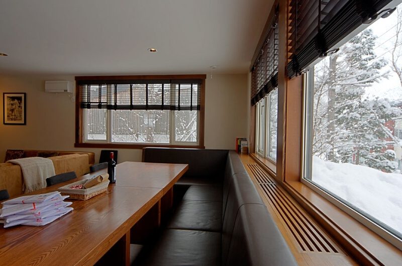 The Lodge Dining Area with Outdoor View | Upper Hirafu