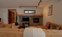 The Lodge Living Area with TV | Upper Hirafu