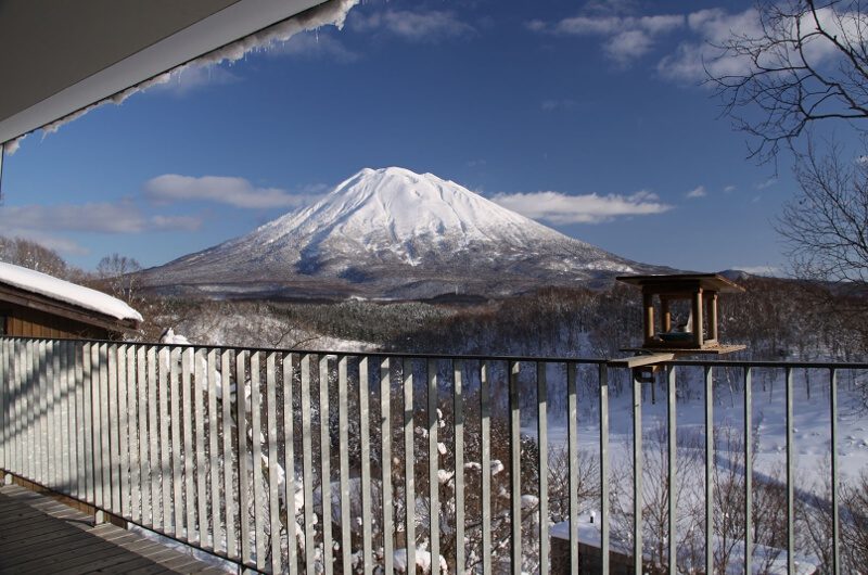 Tokubetsu Mountain View from Balcony | Lower Hirafu