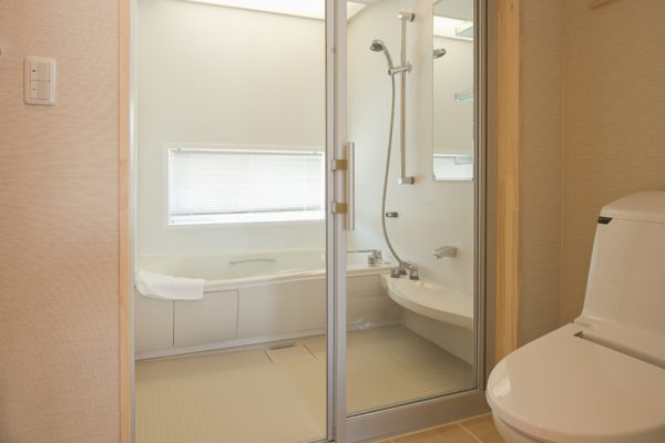 The Chalets at Country Resort Erimo Bathroom | West Hirafu