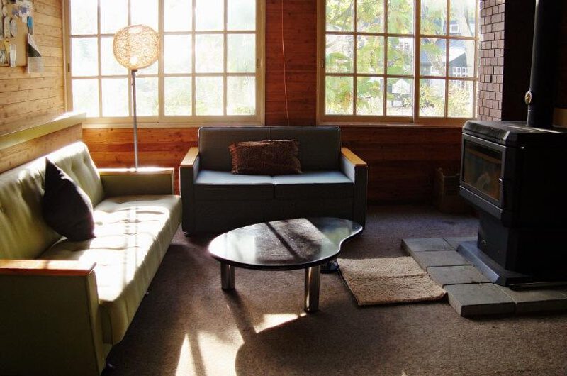 Annupuri Oasis Lodge Lounge Area with Fireplace | Annupuri