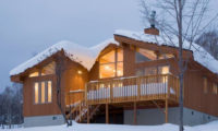 Creekside Outdoor Area with Snow | Annupuri
