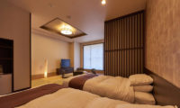 Hirafutei Prince Hotel Twin Bedroom with TV | Upper Hirafu