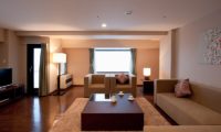 One Niseko Resort Towers Lounge Area with TV | Moiwa