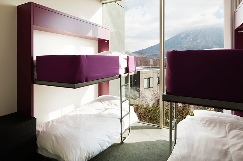 Terrazze Niseko Three Bedroom Alpine Views Family Bunk Room | Middle Hirafu