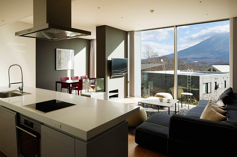 Terrazze Niseko Three Bedroom Alpine Views Living | Middle Hirafu