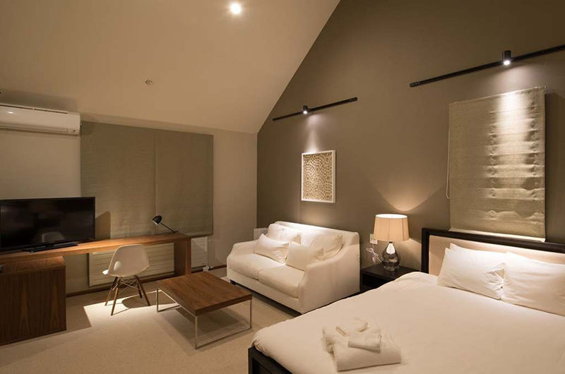 Goyomatsu Bedroom with Sofa and TV | West Hirafu