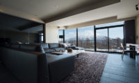 Muse Niseko Mountain View from Living Area | Middle Hirafu