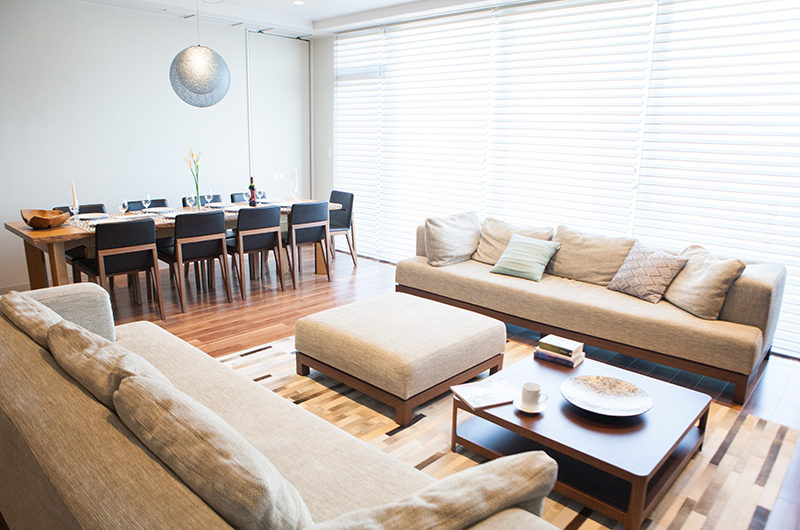 Hirafu 188 Apartments Indoor Living and Dining Area | Upper Hirafu