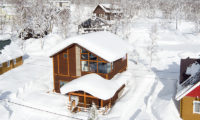 Tahoe Lodge Outdoor Area with Snow | East Hirafu