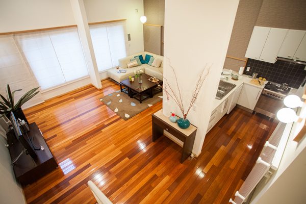Yuki Yama Apartments Living Area | Middle Hirafu
