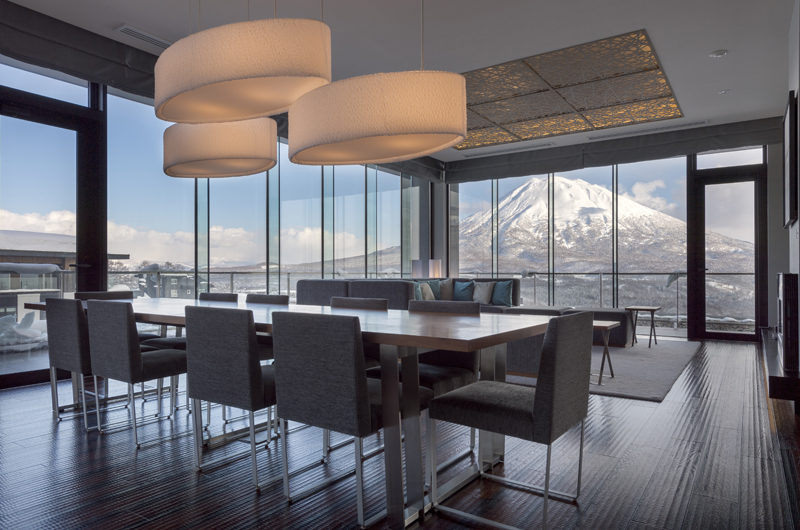 Aya Niseko Penthouse One Dining Area | Upper Hirafu