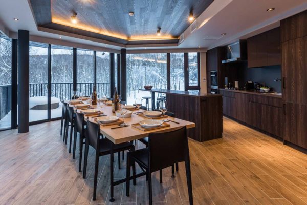 Haven Niseko Penthouse Kitchen and Dining | Middle Hirafu