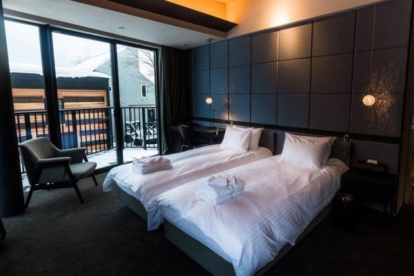 Haven Niseko Twin Bedroom and Balcony | Middle Hirafu