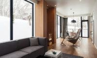 The Kamui Niseko Living and Dining Area with Wooden Floor | Annupuri