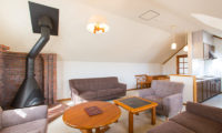 Heritage Living Area with Fireplace | East Hirafu