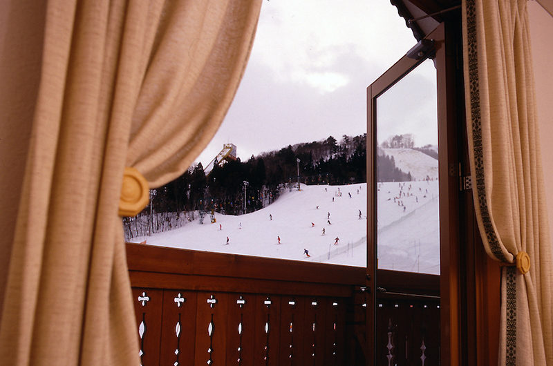 Marillen Hotel View from Window | Happo Village