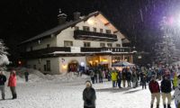 Marillen Hotel Night View with Snow Fall | Happo Village