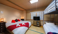 Luna Hotel Bedroom with Bunk Beds | Upper Wadano