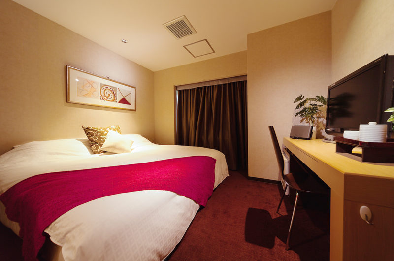 Phoenix Hotel King Size Bed with TV | Lower Wadano