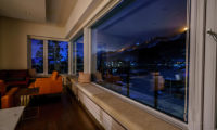 Mountain Side Night View from Window | Upper Wadano