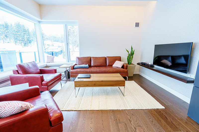 Mountain Side Living Room with TV | Upper Wadano