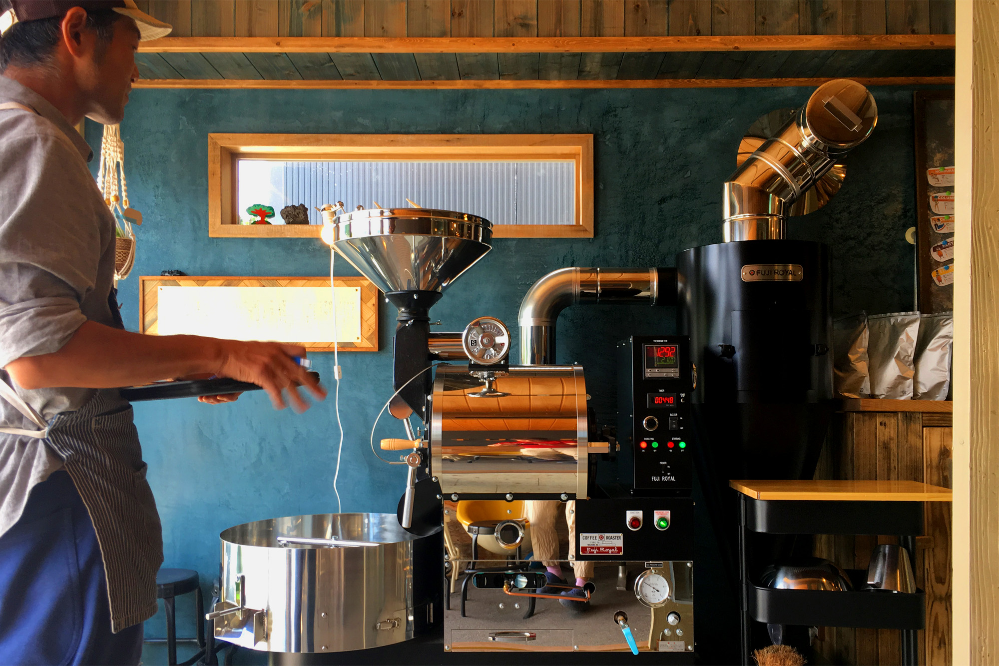 Coffee now freshly roasted on Kutchan’s main street Powderlife