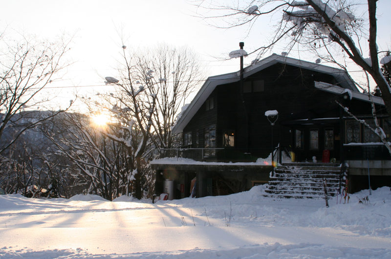 Momiji Hakuba Outdoor Area with Snow | Hakuba Village