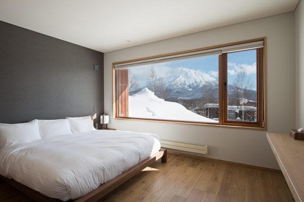 Kazahana Bedroom with Mountain View | Middle Hirafux